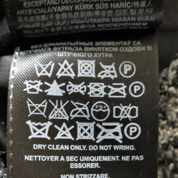 Black and White Moto Jacket Guess Vintage 90's Style Wool Blend.......325 - Picture 14 of 15